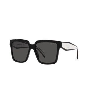 NWT PRASA SUNGLASSES BLACK WHITE